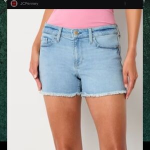 Faded Glory Women's Sky Blue Jean Shorts 278